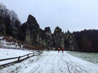 Winterspaziergang zu den Externsteinen