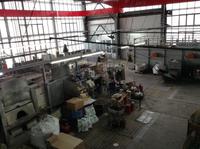 in der Farbglashütte Lauscha