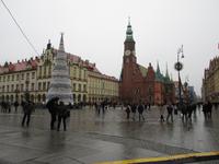 Blick auf das Rathaus