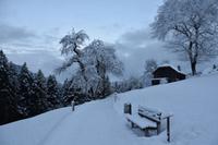 006 Abtenau, Winterlandschaft am Tennengebirge