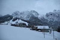034 Abtenau, zweiter Abend am Tennengebirge