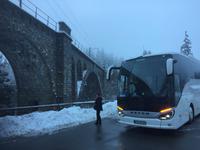 Solisbrücke, Fotostopp am frühen Morgen