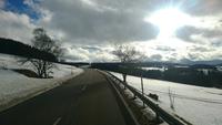 Auf der Straße im Schwarzwald