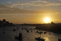 Fort St. Elmo - Sonnenuntergang über Valletta