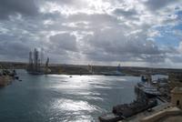 Blick vom Barrakka Garden über Malta