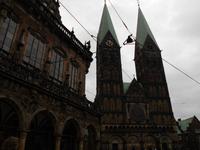  Rathaus und Dom von Bremen