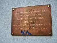 Freiburg i. Br., ehem. Verlagsgebäude von F. E. Fehsenfeld 
