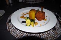 Abendessen in der Simbavati River Lodge 