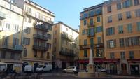 Die Place Rossetti in Nizzas Altstadt
