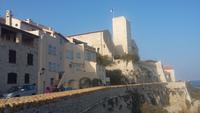 Das Grimaldi-Schloss und heutiges Picasso-Museum in Antibes