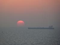 090 Sonnenaufgang bei Muscat