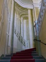 bemaltes Treppenhaus, Barockschloss Rammenau