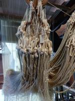 Damastmuseum Großschönau - tagelang dauert das Fädenauslesen für Damast-Muster