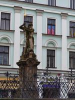 Liberec - Neptunbrunnen am Markt
