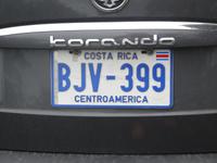 Auf den Straßen Costa Ricas ...