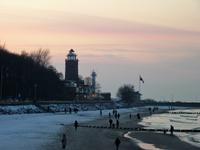 Abendstimmung am Kolberger Strand