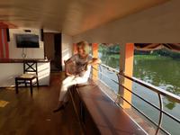 Indien, Kerala, Hausboot