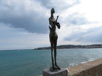 am Picasso-Museum Antibes