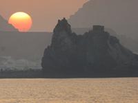 Muscat - Dhau-Fahrt zum Sonnenuntergang -