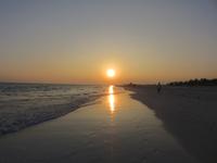Salalah - Sonnenuntergang am Strand