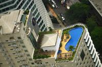 Ausflug Kuala Lumpur - Pool mit Aus- und Einblick