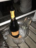 AIDA Abend Sekt