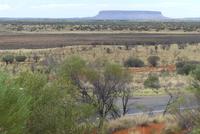 Mount Conner (859 m) auf der Fahrt nach Alice Springs