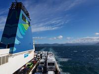 Fähre von Wellington (Nordinsel) nach Picton (Südinsel) - Neuseeland