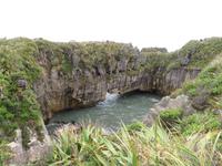 Pancakes Rocks - Pfannkuchen-Felsen, Südinsel Neuseeland