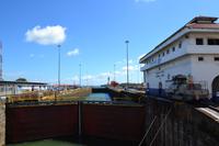 Fahrt durch den Panamakanal - Gatún-Schleusen