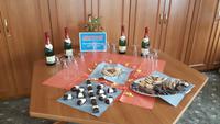 Sekt-Empfang im Hotel 