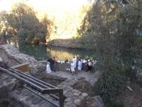 Taufstelle Jesu im Jordan (eine der in Frage kommenden!)