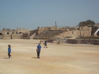 Caesarea, alte Pferderennbahn aus Herodes' Zeiten