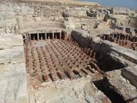 Kourion, Zypern - Ausgrabungen Agora, alte Thermenanlage