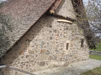 Scheunendachkirchen im Troodos-Gebirge: Panagia tis Podithou (barmherzige Gottesmutter) in Galata