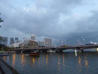 Abend in Singapur