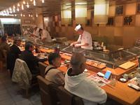 Sushi-Abendessen in Tokyo