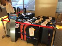 Koffer werden verschickt