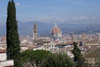 Blick auf Florenz vom Bardini-Garten