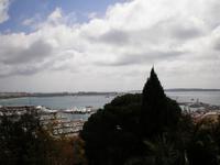 Blick auf den Hafen von Cannes