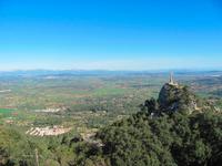 Panoramische Sicht von San Salvador- Ostersonntag