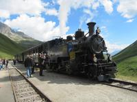 Fahrt mit der Furka-Dampfbahn