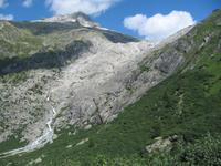 Blick zum Rhonegletscher