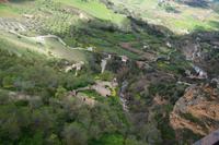 Die Schlucht öffnet sich zum Tal hin