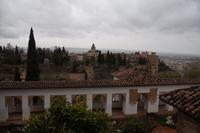 La Alhambra vista desde el Generalife - Die Alhambra vom Generalife aus gesehen 