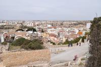 0465 Bus 1 - Cartagena_Blick vom Castillo de la Concepción auf die Nordstadt