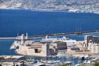 0662 Bus 1 - Marseilles_Aussicht von der Basilika Notre-Dame-de-la-Garde