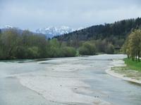Blick von der Isarbrücke