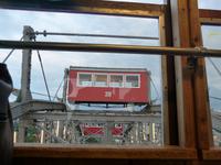 Die Gondel von der Gondel aus gesehen