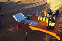 Vorbereitungen zum Sundowner